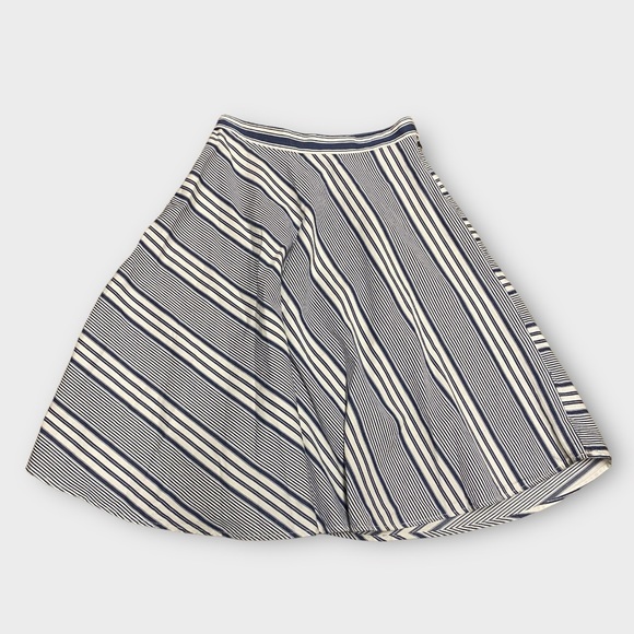 Shakuhachi Revolve Anthropologie Womens Skirt Medium 100% Cotton Graphic Stripes - Picture 1 of 8